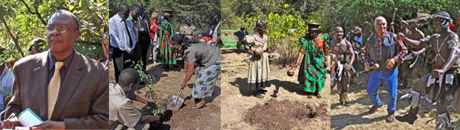 Peace Park Dedication, Victoria Falls